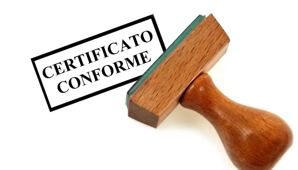 Certificação de conformidade