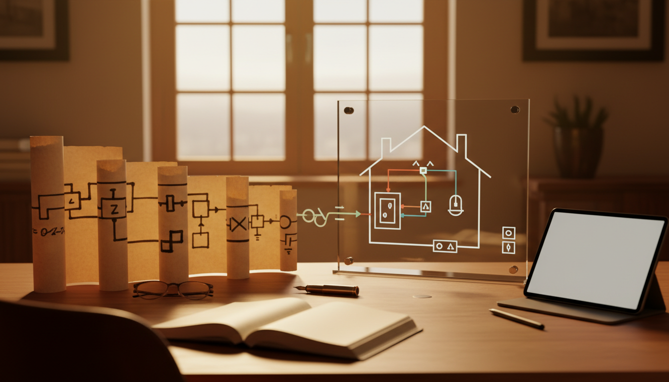 História e Evolução do Diagrama Unifilar