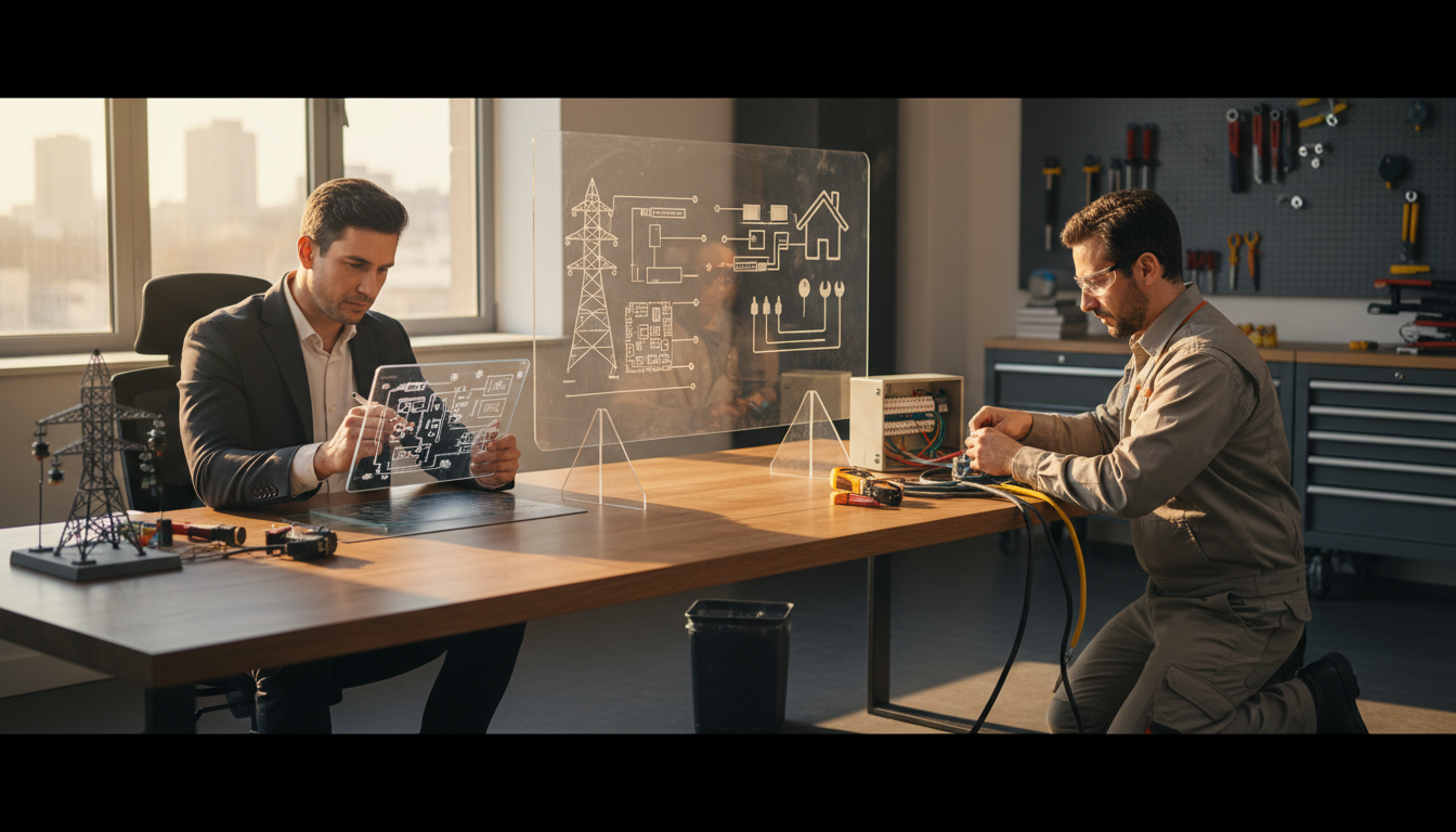 Diferenças Fundamentais entre Engenheiro Elétrico e Eletricista